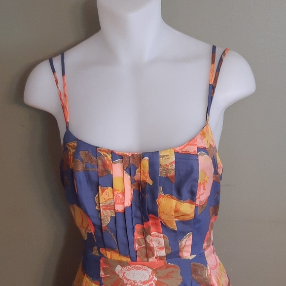 Anthropologie Mauve floral dress - Picture 2 of 13